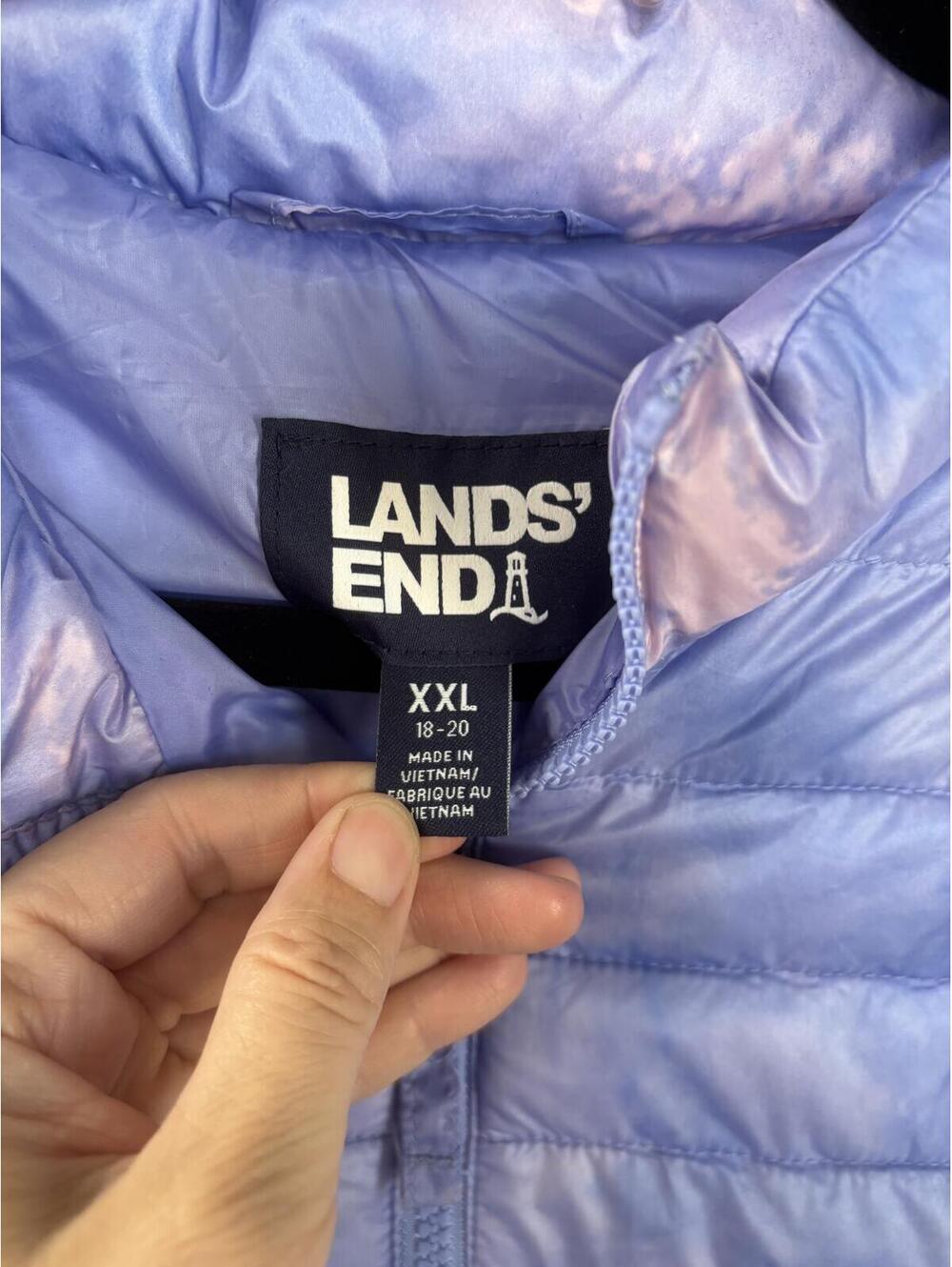 Lands' End Women's Lightweight Puffer Vest XXL - Picture 3 of 4